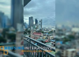 fully furnished 1br unit with balcony for rent/sale in acqua private residences