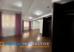 semi-furnished 3br penthouse unit with parking for lease in mckinley hill garden villas