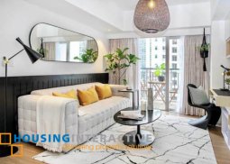 fully furnished 1br unit for lease in two maridien