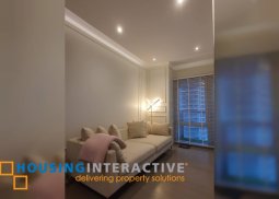 fully furnished 1br unit with parking for sale in proscenium at rockwell