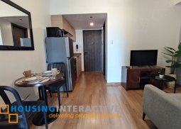 fully furnished 1br unit for rent/sale in the rise