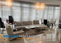 fully furnished 2br unit with pakring for sale in arya residences