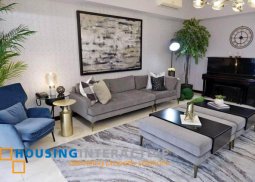 fully furnished 4br unit with parking for rent/sale in grand hyatt residences