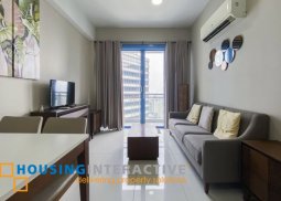 fully furnished 2br unit with parking for sale in three central