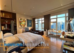 fully furnished penthouse unit with parking for sale in escala salcedo