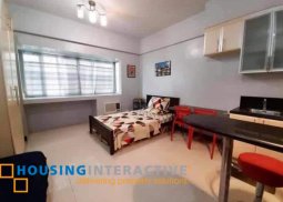 fully furnished studio unit for lease in morgan suites executive residences