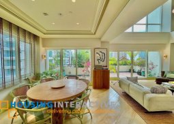 3br bi-level penthouse unit with 3 parking slots for sale in three salcedo place