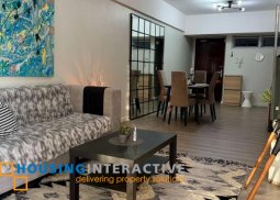 fully furnished 1br unit with balcony and parking for lease in verve residences