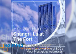 luxury 3br condo for sale at horizon homes w/ 2 parking space, bgc (383.57 sqm)