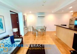 fully furnished 1br unit with balcony and parking for sale in one mckinley place