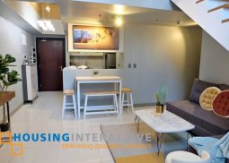 fully furnished 3br unit with parking for lease in uptown parksuites