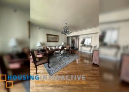 fully furnished 3br unit with parking for sale in amorsolo east
