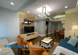 fully furnished 2br with balcony unit for lease/rent at  edades tower and garden villa