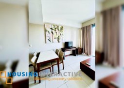 fully furnished 2br unit with parking for sale in three central