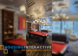 fully furnihsed studio unit for lease in knightsbridge residences