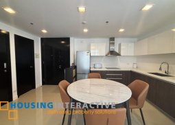 fully furnished 1br unit w/ bgc view for lease/rent at west gallery place