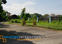 industrial lot (acessible to 40-footer) for sale at brgy. bambang, pasig city