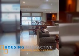 semi-furnished 2br unit with parking for sake in one lafayette square