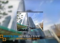 bare 3br unit with parking for sale in garden towers