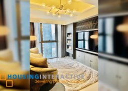 fully furnished 2br unit for lease in uptown ritz residence