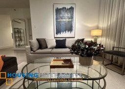 fully furnished 2br unit with parking for lease in proscenium at rockwell