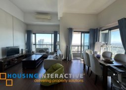 fully furnished 2br unit with balcony and parking for lease/sale in shang salcedo place