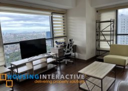 fully furnished 1br unit with balcony and parking for lease in shang salcedo place