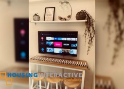 fully furnished 1br unit for rent at prisma residence — astra tower, pasig city