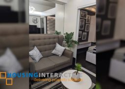 fully furnished 1br unit for rent at lumiere residences, pasig city