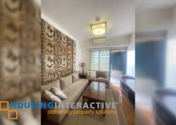 fully furnished 1br unit for lease in one rockwell