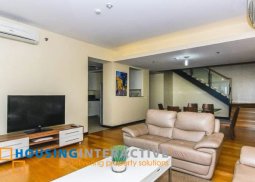 fully furnished 2br unit with parking for lease in one serendra