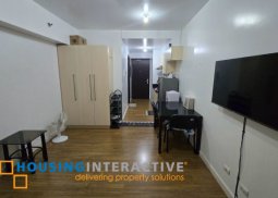 semi-furnished studio unit for lease in kroma tower