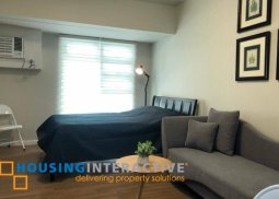 fully furnished studio unit for lease/sale in kroma tower