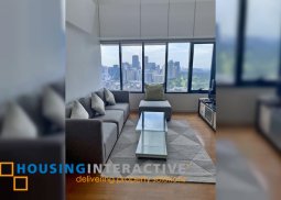 fully furnished 2br unit with parking for sale/lease in one rockwell