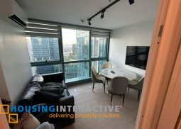 fully furnished studio unit for sale in one uptown residences