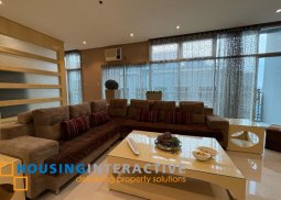 fully furnished 3br unit with parking and balconies for lease in the luxe residences