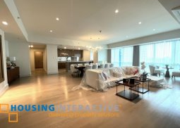 fully furnished 3br unit with 3 parkings for lease in the balmori suites