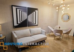 fully furnished 1br unit with balcony for lease in one maridien