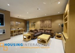 fully furnished 2br unit with balcony and parking for lease in the luxe residences
