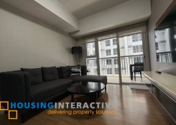 fully furnished 1br unit with balcony for lease in one maridien
