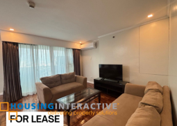 fully furnished 2br unit with parking for lease in classica tower