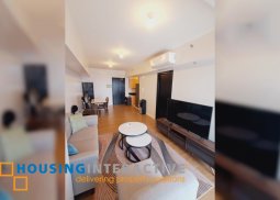 fully furnished 1br unit with balcony for lease in park triangle residences