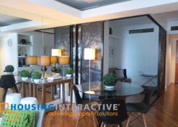 fully furnished 1br unit with parking for lease in amorsolo