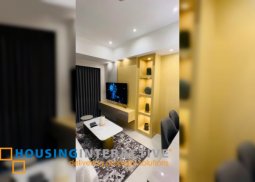 fully furnished 2br unit with balcony for lease in uptown parksuites