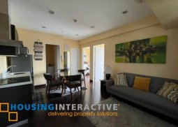 fully furnished 2br unit with balcony for lease in acqua private residences