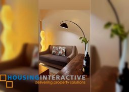 fully furnished 1br unit for lease in one uptown residences