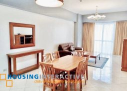 fully furnished 1br unit with balcony and parking for lease in paseo parkview suites