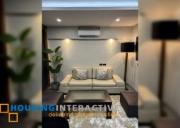 fully furnished 1br unit with balcony for rent in virra condominium