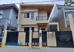 hosue and lot for sale in kingsville, san juan, antipolo city