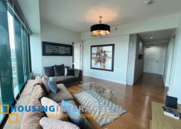 fully furnished 3br unit with parking for lease in one rockwell